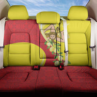 La Sicilia Back Car Seat Cover Bandiera della Sicilia Motif