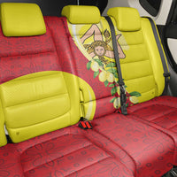 La Sicilia Back Car Seat Cover Bandiera della Sicilia Motif