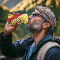 La Sicilia 4 in 1 Can Cooler Tumbler Bandiera della Sicilia Motif