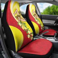 La Sicilia Car Seat Cover Bandiera della Sicilia Motif