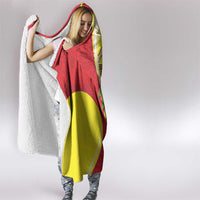 La Sicilia Hooded Blanket Bandiera della Sicilia Motif