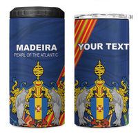 Personalized Madeira 4 in 1 Can Cooler Tumbler Das Ilhas as Mais Belas e Livres