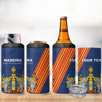 Personalized Madeira 4 in 1 Can Cooler Tumbler Das Ilhas as Mais Belas e Livres