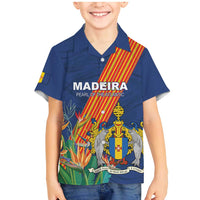 Personalized Madeira Family Matching Mermaid Dress and Hawaiian Shirt Das Ilhas as Mais Belas e Livres