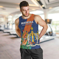 Personalized Madeira Men Tank Top Das Ilhas as Mais Belas e Livres