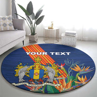 Personalized Madeira Round Carpet Das Ilhas as Mais Belas e Livres