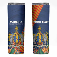 Personalized Madeira Skinny Tumbler Das Ilhas as Mais Belas e Livres