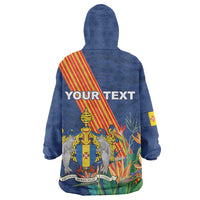 Personalized Madeira Wearable Blanket Hoodie Das Ilhas as Mais Belas e Livres