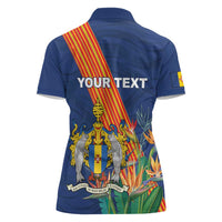 Personalized Madeira Women Polo Shirt Das Ilhas as Mais Belas e Livres