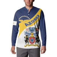 Personalized Azores Button Sweatshirt Antes Morrer Livres Que Em Paz Sujeitos