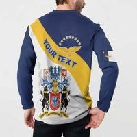 Personalized Azores Button Sweatshirt Antes Morrer Livres Que Em Paz Sujeitos