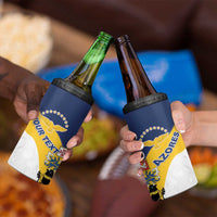 Personalized Azores 4 in 1 Can Cooler Tumbler Antes Morrer Livres Que Em Paz Sujeitos