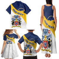 Personalized Azores Family Matching Tank Maxi Dress and Hawaiian Shirt Antes Morrer Livres Que Em Paz Sujeitos