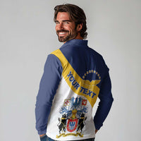 Personalized Azores Long Sleeve Polo Shirt Antes Morrer Livres Que Em Paz Sujeitos