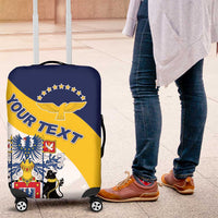 Personalized Azores Luggage Cover Antes Morrer Livres Que Em Paz Sujeitos