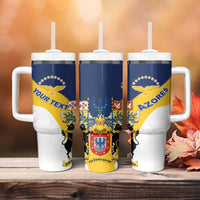 Personalized Azores Tumbler With Handle Antes Morrer Livres Que Em Paz Sujeitos