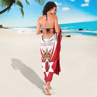 Personalized Northern Ireland Sarong Coat Of Arms With Map