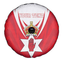 Personalized Northern Ireland Spare Tire Cover Coat Of Arms With Map