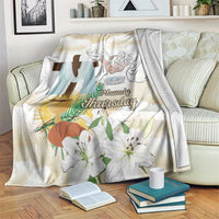 Happy Maundy Thursday Blanket Jesus Christ Washing Feet