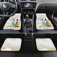 Happy Maundy Thursday Car Mats Jesus Christ Washing Feet