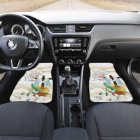 Happy Maundy Thursday Car Mats Jesus Christ Washing Feet