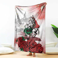 Happy Saint George's Day Blanket Diada de Sant Jordi
