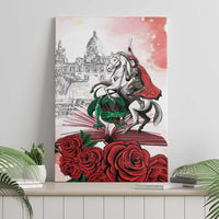 Happy Saint George's Day Canvas Wall Art Diada de Sant Jordi