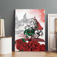 Happy Saint George's Day Canvas Wall Art Diada de Sant Jordi