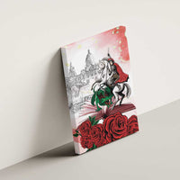 Happy Saint George's Day Canvas Wall Art Diada de Sant Jordi