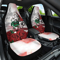 Happy Saint George's Day Car Seat Cover Diada de Sant Jordi