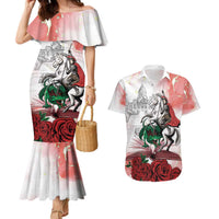 Happy Saint George's Day Couples Matching Mermaid Dress and Hawaiian Shirt Diada de Sant Jordi
