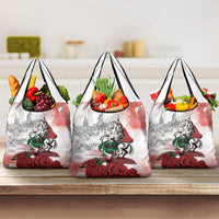 Happy Saint George's Day Grocery Bag Diada de Sant Jordi