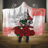 Happy Saint George's Day Hooded Blanket Diada de Sant Jordi