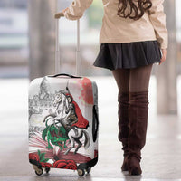 Happy Saint George's Day Luggage Cover Diada de Sant Jordi