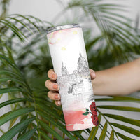 Happy Saint George's Day Skinny Tumbler Diada de Sant Jordi