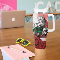 Happy Saint George's Day Tumbler With Handle Diada de Sant Jordi