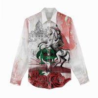 Happy Saint George's Day Women Casual Shirt Diada de Sant Jordi