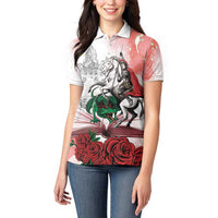 Happy Saint George's Day Women Polo Shirt Diada de Sant Jordi