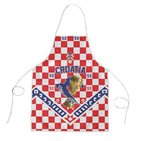 World Football Croatia Apron Fearless Red Check Power