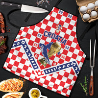 World Football Croatia Apron Fearless Red Check Power