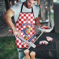 World Football Croatia Apron Fearless Red Check Power