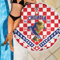 World Football Croatia Beach Blanket Fearless Red Check Power