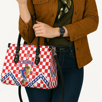 World Football Croatia Leather Bag Fearless Red Check Power
