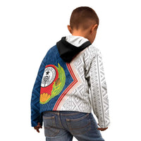 Cape Verde Kid Hoodie Verde Coat Of Arms And Pattern - Wonder Print Shop