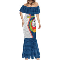 Cape Verde Mermaid Dress Verde Coat Of Arms And Pattern - Wonder Print Shop