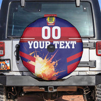 Custom Denmark Football Spare Tire Cover Come On Danish Dynamite - Wonder Print Shop