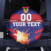 Custom Denmark Football Spare Tire Cover Come On Danish Dynamite - Wonder Print Shop