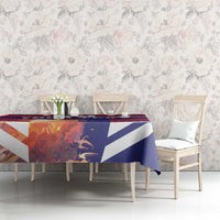 Custom Denmark Football Tablecloth Come On Danish Dynamite - Wonder Print Shop