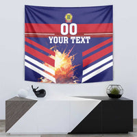 Custom Denmark Football Tapestry Come On Danish Dynamite - Wonder Print Shop