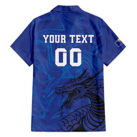 Custom Bosnia and Herzegovina Football Hawaiian Shirt The Dragons Go Champions